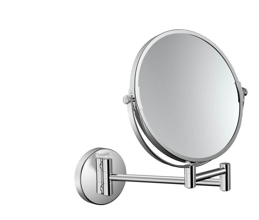 Hansgrohe Logis Universal veidrodis su laikikliu metalinis